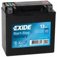 Акумулятор автомобільний EXIDE Start-Stop Auxiliary AGM 13Ah 200A 12V «+» ліворуч (EK131)