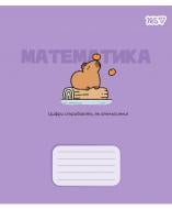 Зошит предметний 24 арк. клітинка Математика Capybara 768551 YES