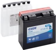 Акумулятор автомобільний EXIDE AGM 12Ah 190A 12V «+» ліворуч (ET14B-BS)