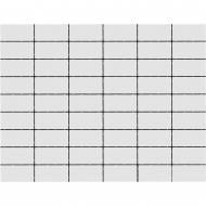 Тротуарна плитка Золотий Мандарин Кирпич стандартний без фаски 100х200х60 мм білий