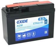 Акумулятор автомобільний EXIDE AGM 35A 12V «+» праворуч (ETR4A-BS)