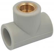 Трійник внутрішня PP-R 25 x 1/2 x 25 PRAWTECH Sp. z o.o.