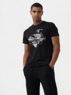 Футболка 4F TSHIRT 4FAW22TTSHM621-20S р.S чорний