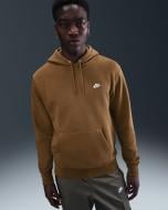 Худи Nike M NK CLUB BB PO HOODIE FN3859-235 р.S коричневый