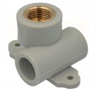 Трійник PP-R настінний 20 x 1/2 x 20 PRAWTECH