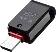 Флеш-память USB Silicon Power Mobile X31 16 ГБ USB 3.0 black (SP016GBUF3X31V1K)