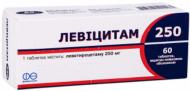 Левіцітам 250 в/плів. обол. №60 (10х6) таблетки 250 мг