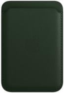 Чехол Apple iPhone Leather Wallet with MagSafe Sequoia Green (MM0X3ZE/A)