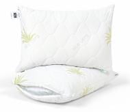 Подушка №862 Alberto Hand Made Eco-Soft упругая MirSon 50x70 см белый с рисунком