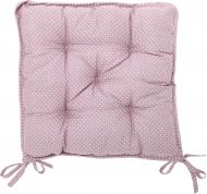 Подушка на стул Горох фиолетовый 40x40 см La Nuit