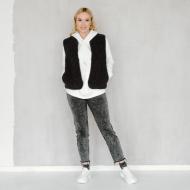 Жилет Flokati Coral р. XS/S черный