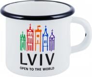 Чашка эмалированная Lviv 400 мл Idilia