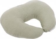 Подушка дорожня Клітинка 27x37 см салатовий La Nuit