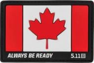 Нашивка 5.11 Tactical Canada Flag Patch Red