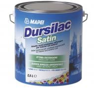 Эмаль акриловая универсальная Mapei на водной основе Dursilac Satin Base P Сатин полумат 0,75 л