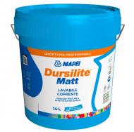 Фарба інтер'єрна акрилова Mapei глибокоматова на водній основі Dursilite Matt Base P мат 14 л