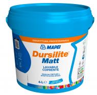Фарба інтер'єрна акрилова Mapei глибокоматова фарба на водній основі Dursilite Matt Base T мат 4 л