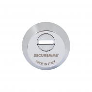 Накладка Securemme 4255ECL14M2 з логотипом полірований хром