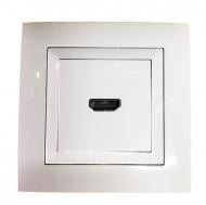 Розетка HDMI без заземления Efapel Logus IP20 белый 45436 TBR