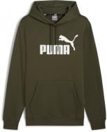 Джемпер Puma ESS BIG LOGO HOODIE FL (S) 58668708 р.3XL хакі