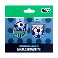 Закладки магнітні Football 2 шт. 708798 YES