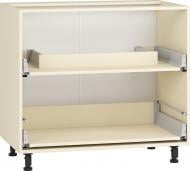 Тумба нижняя Грейд под мойку с тандембоксом 900x820x522 мм ваниль