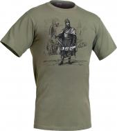 Футболка P1G с рисунком Вещий Олег р.M [1270] Olive Drab