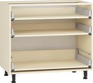 Тумба нижня Грейд з 3 тандембоксами 900x820x522 мм ваніль