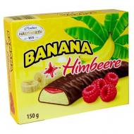 Шоколадна фігура Hauswirth Banane Plus Himbeere Суфле 150 г