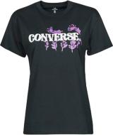 Футболка Converse Hybrid Flower Relaxed Tee 10021977-001 р.M черный