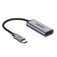 Адаптер Choetech Type-C до HDMI коаксіальний 0,2 м чорний (ADAPT-CHOE-HUB-H10)