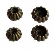 Ножки декоративные старая бронза 20х16 мм 4 шт.
