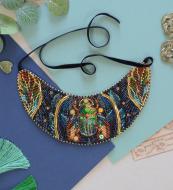 Набор для вышивания бисером Колье Изумрудный талисман" (ADC-004) 202x115 мм Абрис Арт Набор для вышивания бисером Колье Изумрудный талисман" (ADC-004) 202x115 мм Абрис Арт