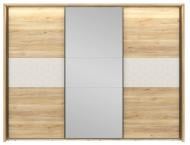 Шафа BRW GLAMOUR 2105х2700х605 мм кашемір / дуб маувелла S647-SZF/270/210/3M-UKA/DMU Шафа BRW GLAMOUR 2105х2700х605 мм кашемір / дуб маувелла S647-SZF/270/210/3M-UKA/DMU