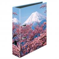 Папка-регистратор Dream Landscape Япония Цветение Сакуры на Горе Фудзи А4 8 см 50032136 Herlitz