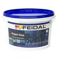 Краска силиконовая Feidal Regen Stop мат белый 2,5 л