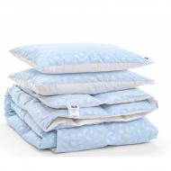 Набор пуховый №2109 Bio-Blue Зима 90% пух (подушка 50*70 средняя) одеяло 140x205 см MirSon Blue Набор пуховый №2109 Bio-Blue Зима 90% пух (подушка 50*70 средняя) одеяло 140x205 см MirSon Blue