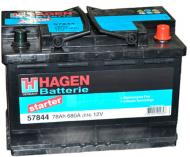 Аккумулятор автомобильный Hagen Hagen 6CT-78 78Ah 680A 12V 57844 (57844) Аккумулятор автомобильный Hagen Hagen 6CT-78 78Ah 680A 12V 57844 (57844)
