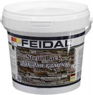 Лак для каменю Stein Lack Feidal шовковистий мат 1 л прозорий