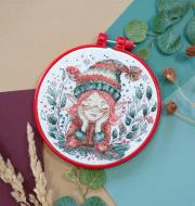 Набор для вышивания крестиком Замечтался (AHM-085) 150x150 мм Абрис Арт Набор для вышивания крестиком Замечтался (AHM-085) 150x150 мм Абрис Арт