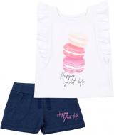 Комплект детской одежды Фламинго р.104 белый с синим 907-416