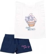 Комплект дитячого одягу Фламінго р.116 молочний із синім 907-416