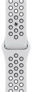 Ремінець Apple 45mm Pure Platinum/Black Nike Sport Band Regular ML893ZM/A