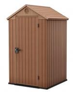 Дом садовый Keter DARWIN 126х117х205 см коричневый