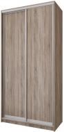 Шкаф-купе Стандарт Уни VIP-master ДСП 1200x600x2400 мм дуб сонома трюфель двери / ДСП