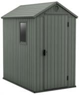 Дом садовый Keter DARWIN 126х185х205 см зеленый