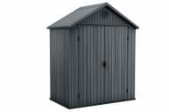 Дом садовый Keter DARWIN 190 х 122 х 221 см серый