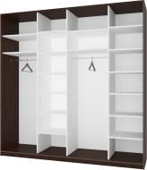 Корпус шкафа-купе Стандарт VIP-master 2369x600x2400 мм орех темный
