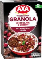 Гранола AXA медовая хрустящая Chocolate&Cherry к/у 270 г