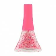Лак для ногтей Lukky Конфетти-Микс 5,5 мл бело-розовый микс с цветочками Т16751